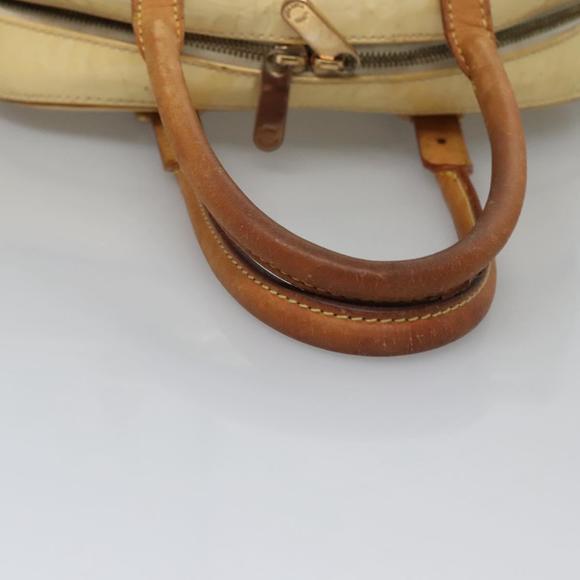 LOUIS VUITTON Monogram Vernis Summit Drive Hand Bag Perle M93514 LV Auth EC278 - Picture 8 of 16